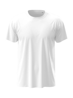 Koszulka młodzieżowa typu t-shirt w kolorze białym
