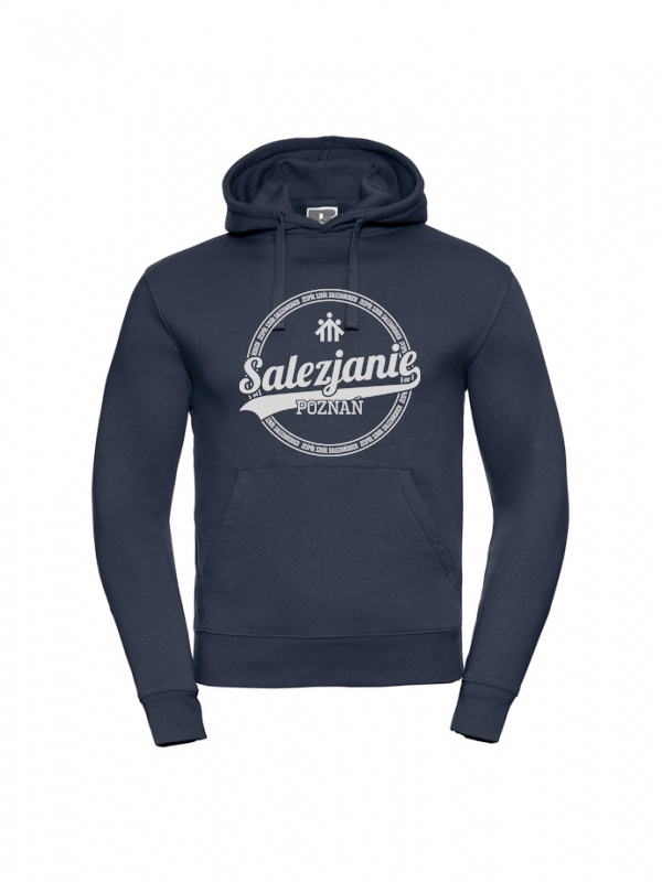 Bluza młodzieżowa w kolorze granatowym z logo szkoły