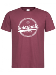 Koszulka dziecięca typu t-shirt w kolorze bordowym