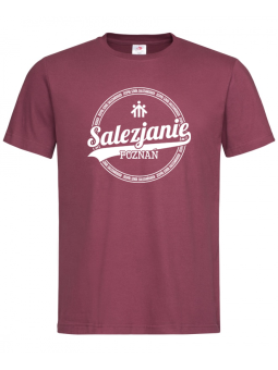 Koszulka dziecięca typu t-shirt w kolorze bordowym