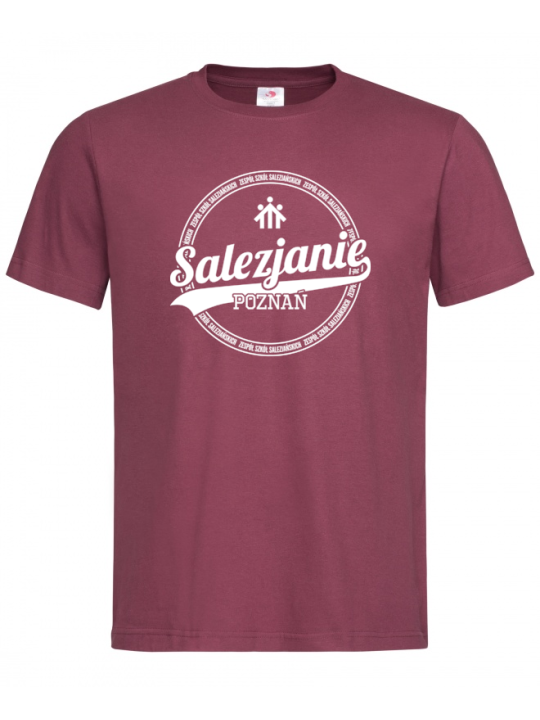 Koszulka dziecięca typu t-shirt w kolorze bordowym