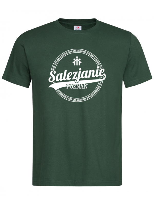 Koszulka dziecięca typu t-shirt w kolorze zielonym