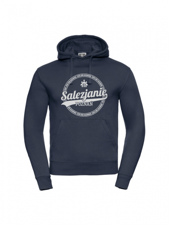 Bluza dziecięca w kolorze granatowym z logo szkoły