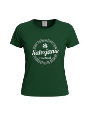 Koszulka damska typu t-shirt w kolorze bordowym