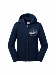 Bluza dziecięca rozpinana w kolorze granatowym SP Leszno