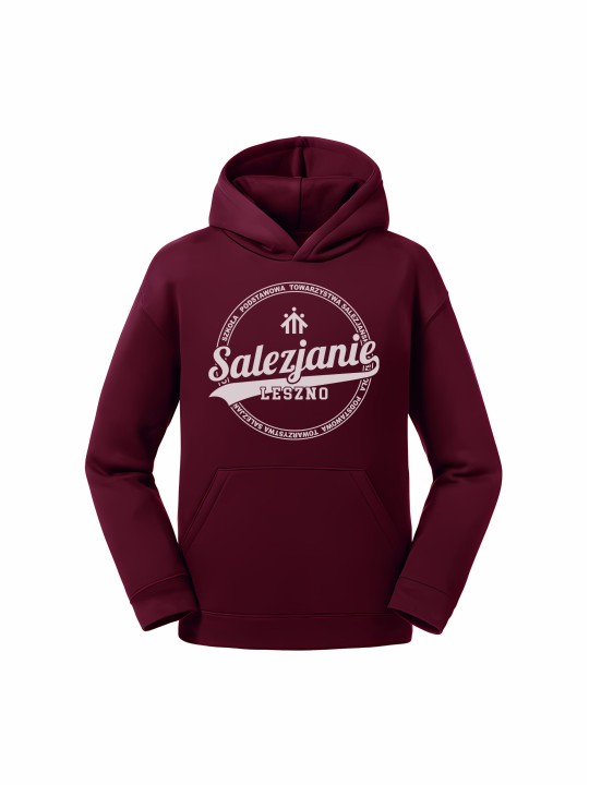 Bluza dziecięca w kolorze bordowym SP Leszno