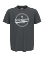Koszulka dziecięca typu t-shirt w kolorze szarym SP Leszno